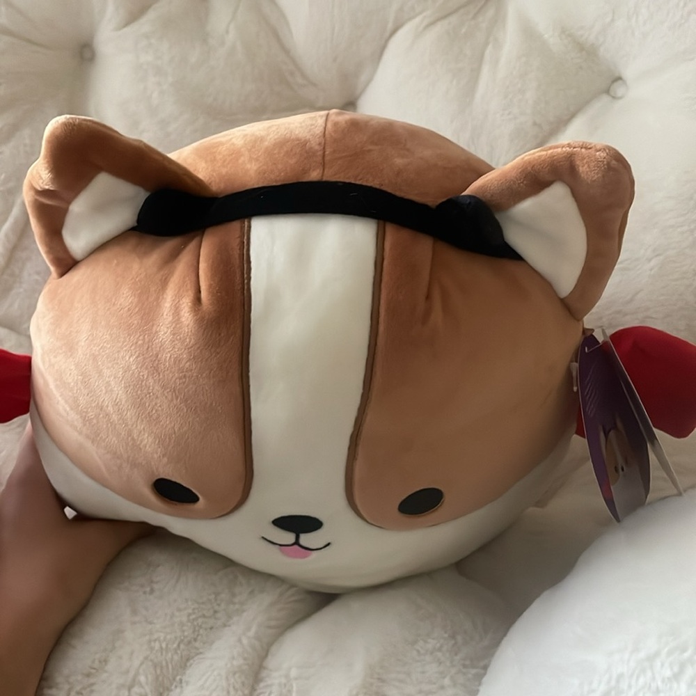 NWT Reginald The Devil Corgi 12” Squishmallow - Picture 6 of 10